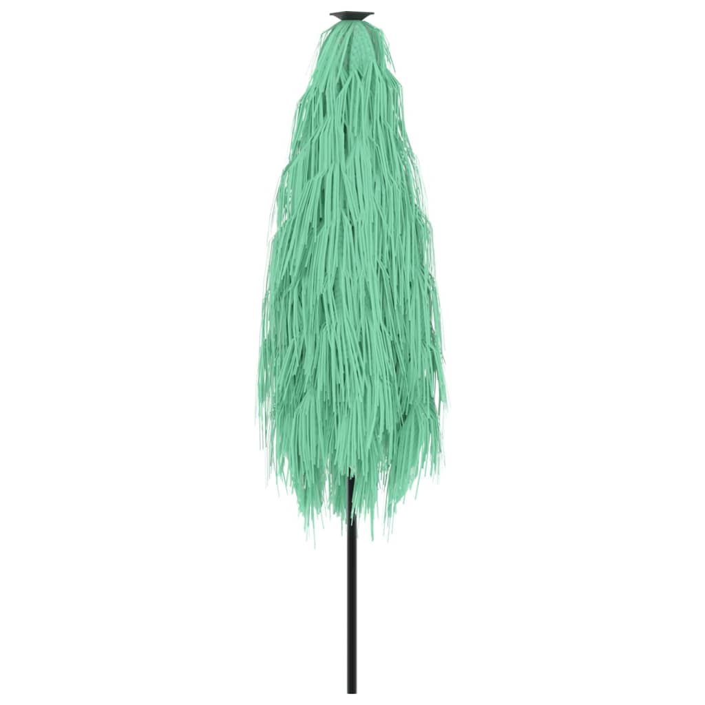 Ομπρέλα Κήπου με Ατσάλινο Ιστό Πράσινη 300x200x250 εκ.