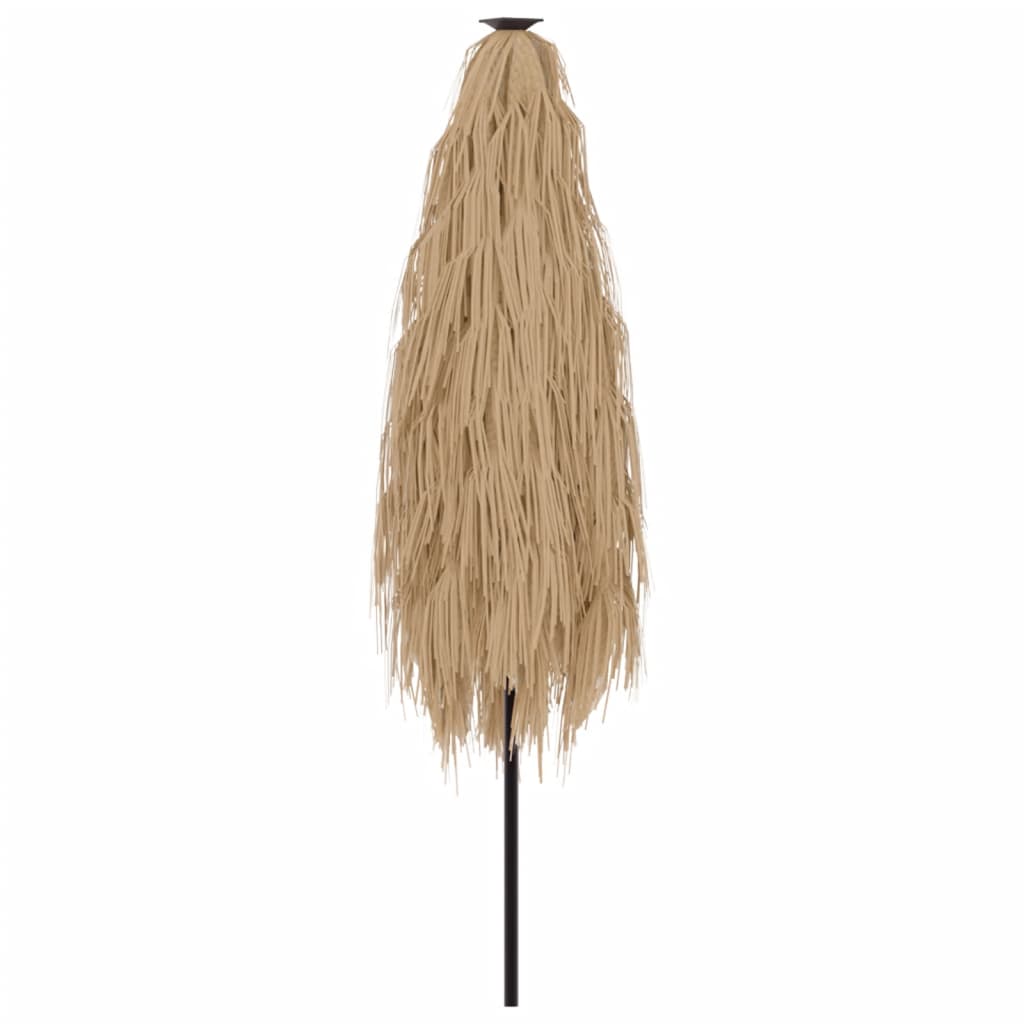 Ομπρέλα Κήπου με Ατσάλινο Ιστό Καφέ 388x388x248 εκ.