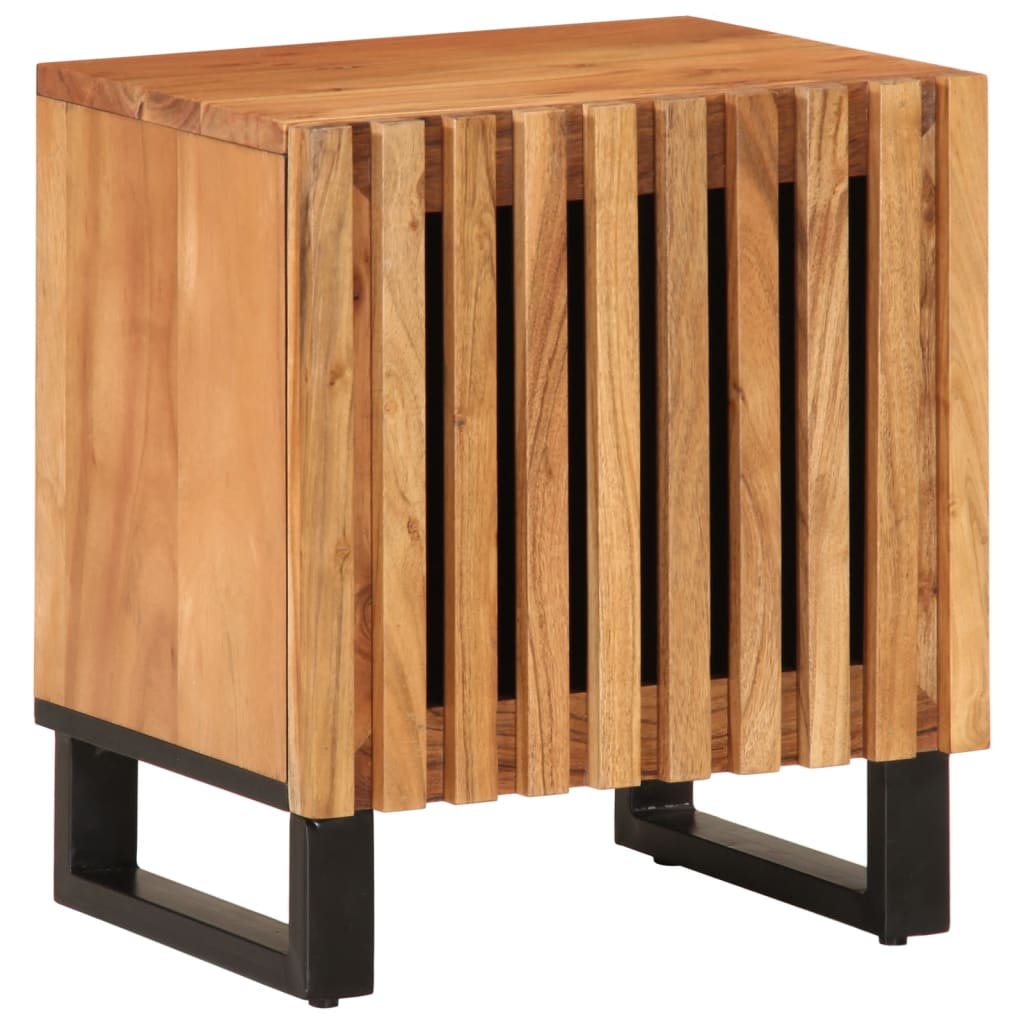 Κομοδίνο 40 x 34 x 46 εκ. από Μασίφ Ξύλο Ακακίας - Pakobazaar