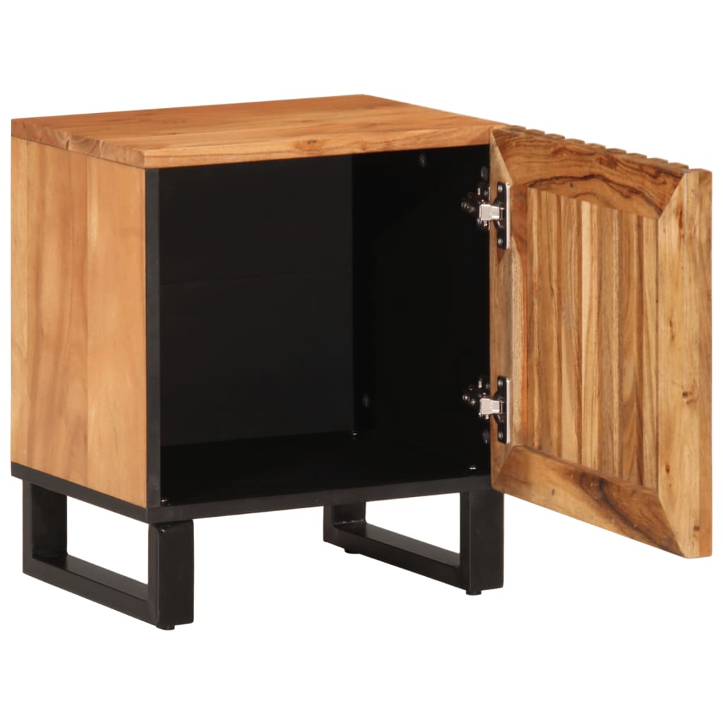 Κομοδίνο 40 x 34 x 46 εκ. από Μασίφ Ξύλο Ακακίας - Pakobazaar