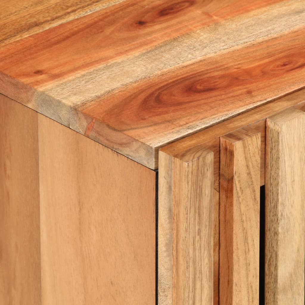 Κομοδίνο 40 x 34 x 46 εκ. από Μασίφ Ξύλο Ακακίας - Pakobazaar