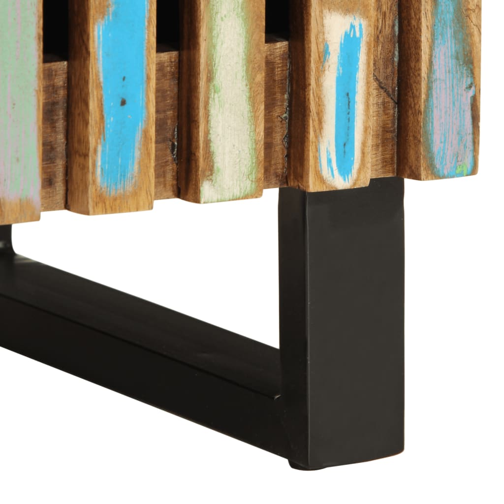 Κομοδίνο 40 x 34 x 46 εκ. από Μασίφ Ανακυκλωμένο Ξύλο - Pakobazaar