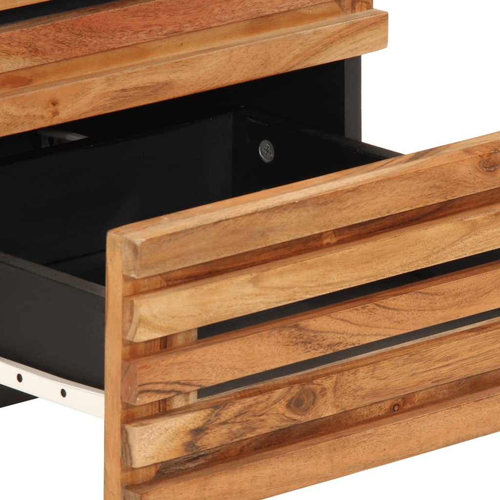 Κομοδίνο 40 x 34 x 46 εκ. από Μασίφ Ξύλο Ακακίας