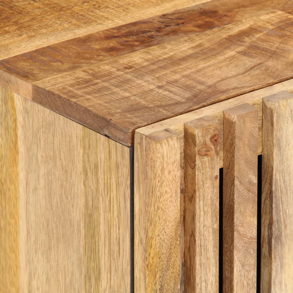 Έπιπλο Τηλεόρασης 105 x 34 x 46 εκ. Μασίφ Ακατέργ. Ξύλο Μάνγκο - Pakobazaar