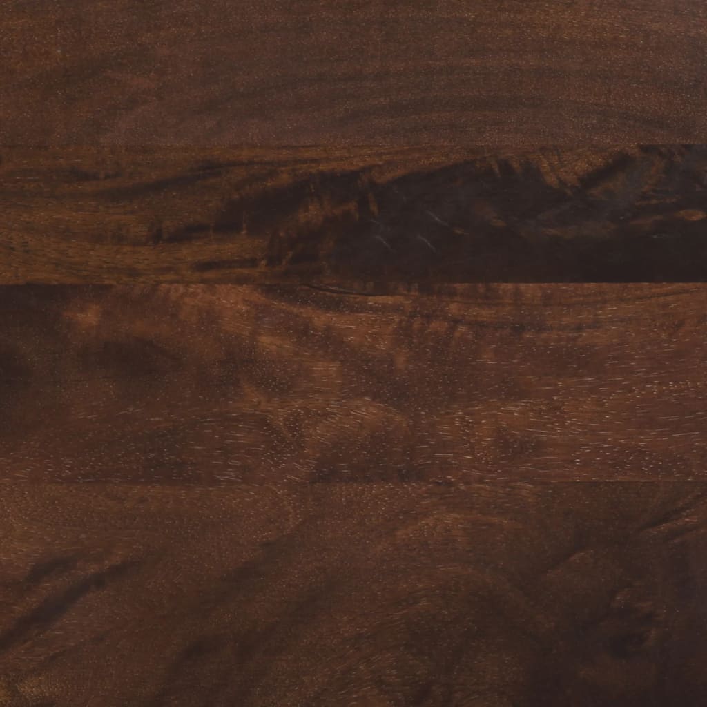 Έπιπλο Τηλεόρασης Καφέ 70x34x46 εκ. Μασίφ Ξύλο Μάνγκο