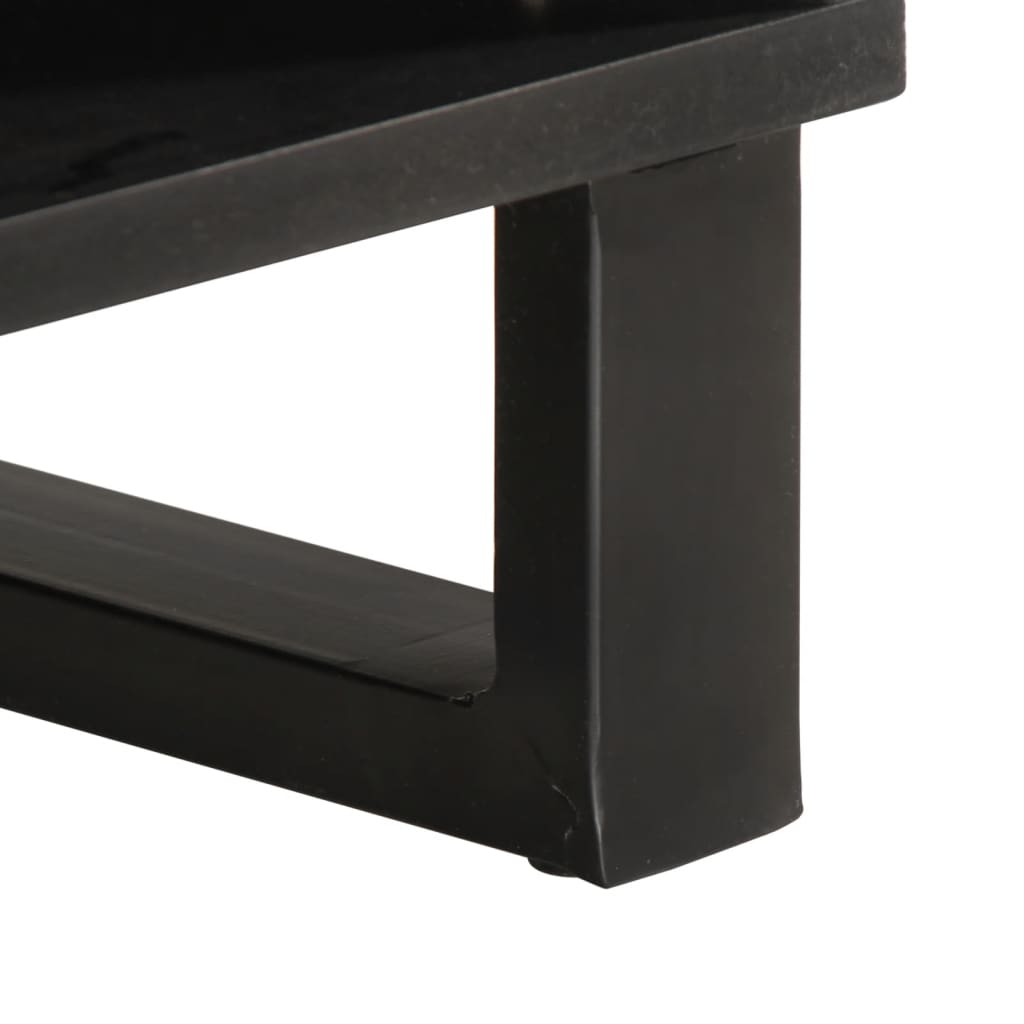 Τραπεζάκι Σαλονιού 80x51x40 εκ. από Μασίφ Ξύλο Ακακίας