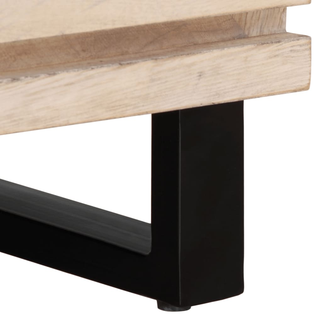 Έπιπλο Τηλεόρασης 100x34x46 εκ. από Μασίφ Ξύλο Μάνγκο