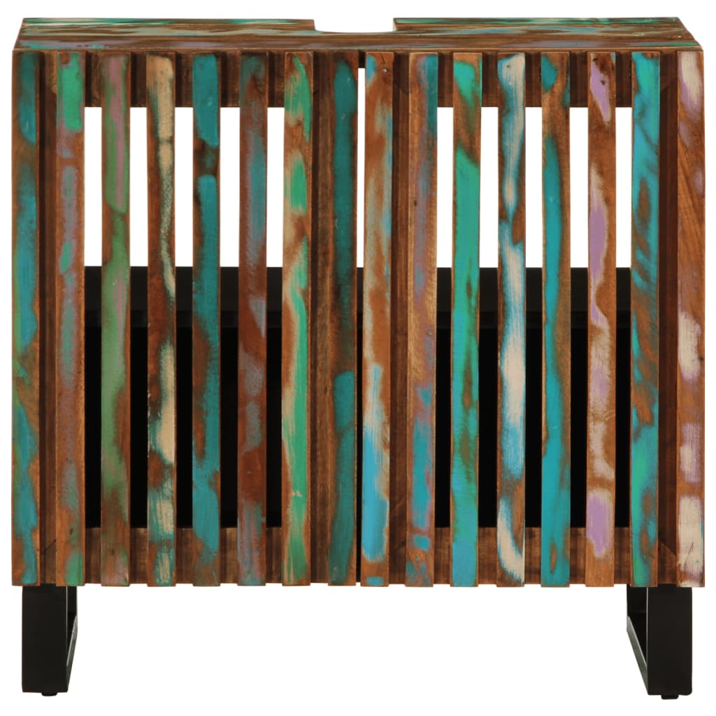 Ντουλάπι Μπάνιου 62x34x58 εκ. από Μασίφ Ξύλο Ακακίας - Pakobazaar