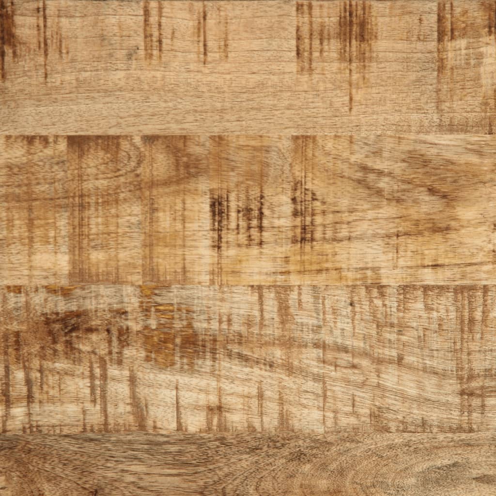 Ντουλάπι Μπάνιου Επιτοίχιο 38x33x48 εκ. Μασίφ Ακατ. Ξύλο Μάνγκο - Pakobazaar