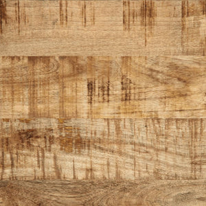 Ντουλάπι Μπάνιου Επιτοίχιο 38x33x48 εκ. Μασίφ Ακατ. Ξύλο Μάνγκο - Pakobazaar