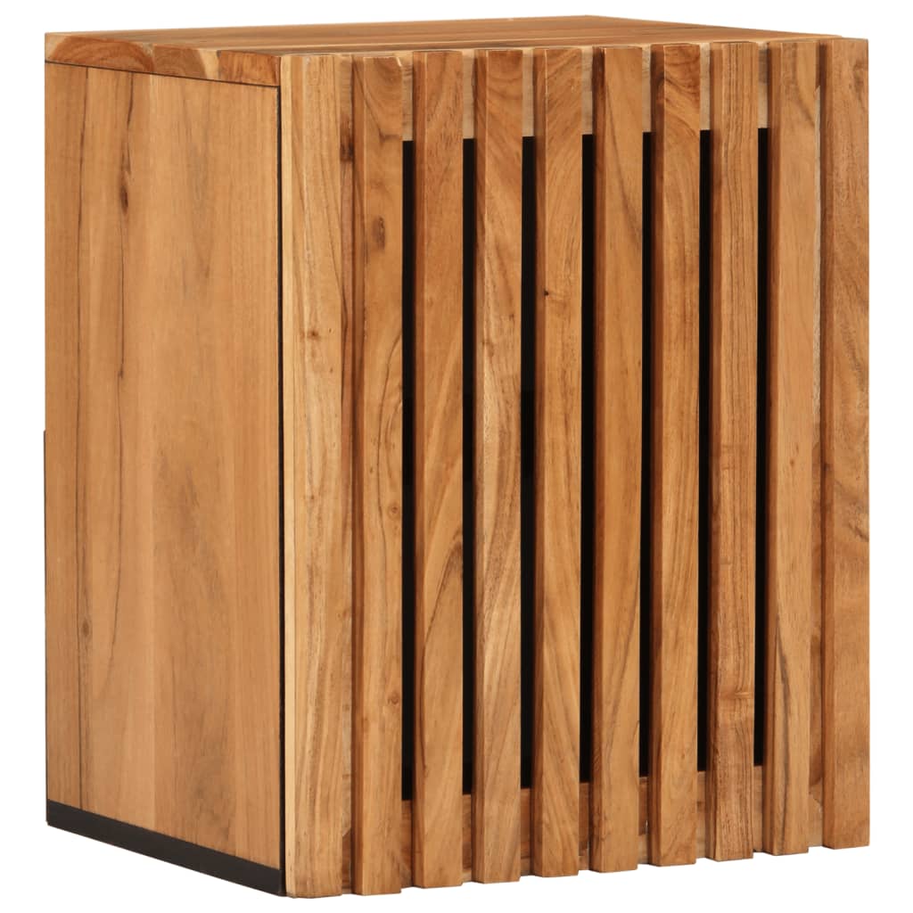Ντουλάπι Μπάνιου Επιτοίχιο 38x34x48 εκ. από Μασίφ Ξύλο Ακακίας