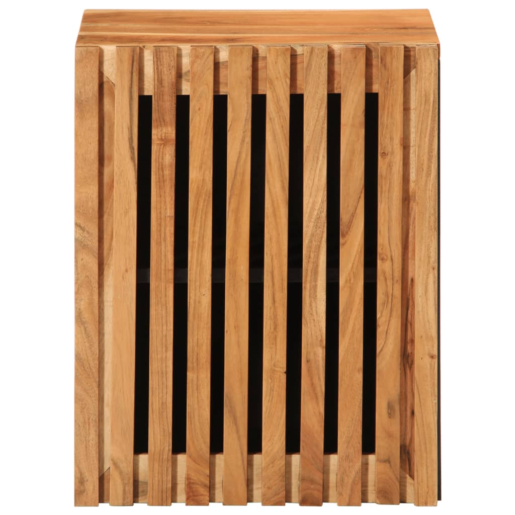 Ντουλάπι Μπάνιου Επιτοίχιο 38x34x48 εκ. από Μασίφ Ξύλο Ακακίας