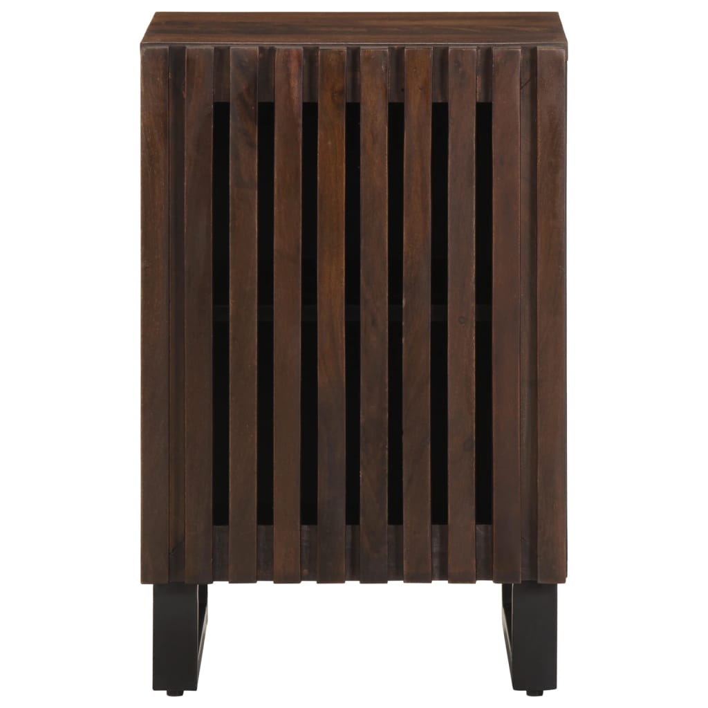 Ντουλάπι Μπάνιου Καφέ38x34x58 εκ. Μασίφ Ξύλο Μάνγκο