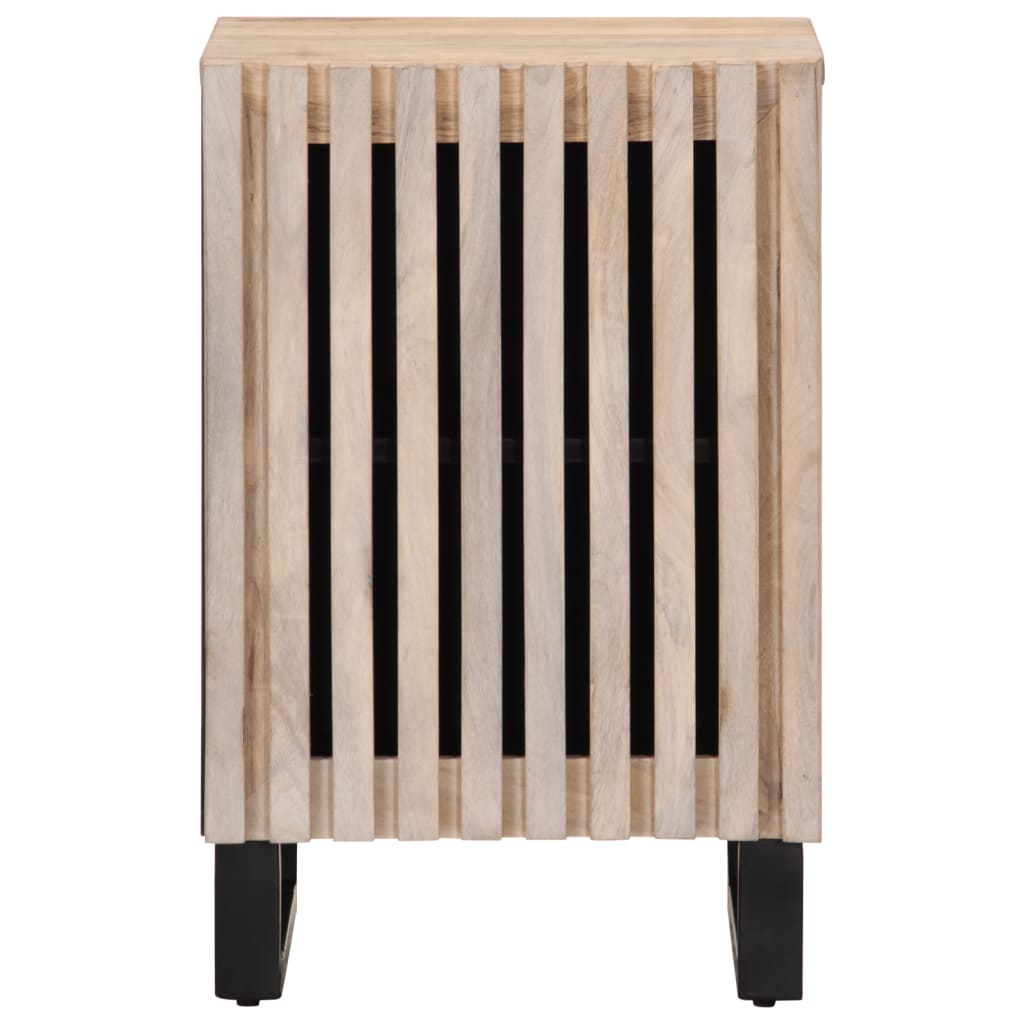 Ντουλάπι Μπάνιου 38x34x58 εκ. από Μασίφ Ξύλο Μάνγκο