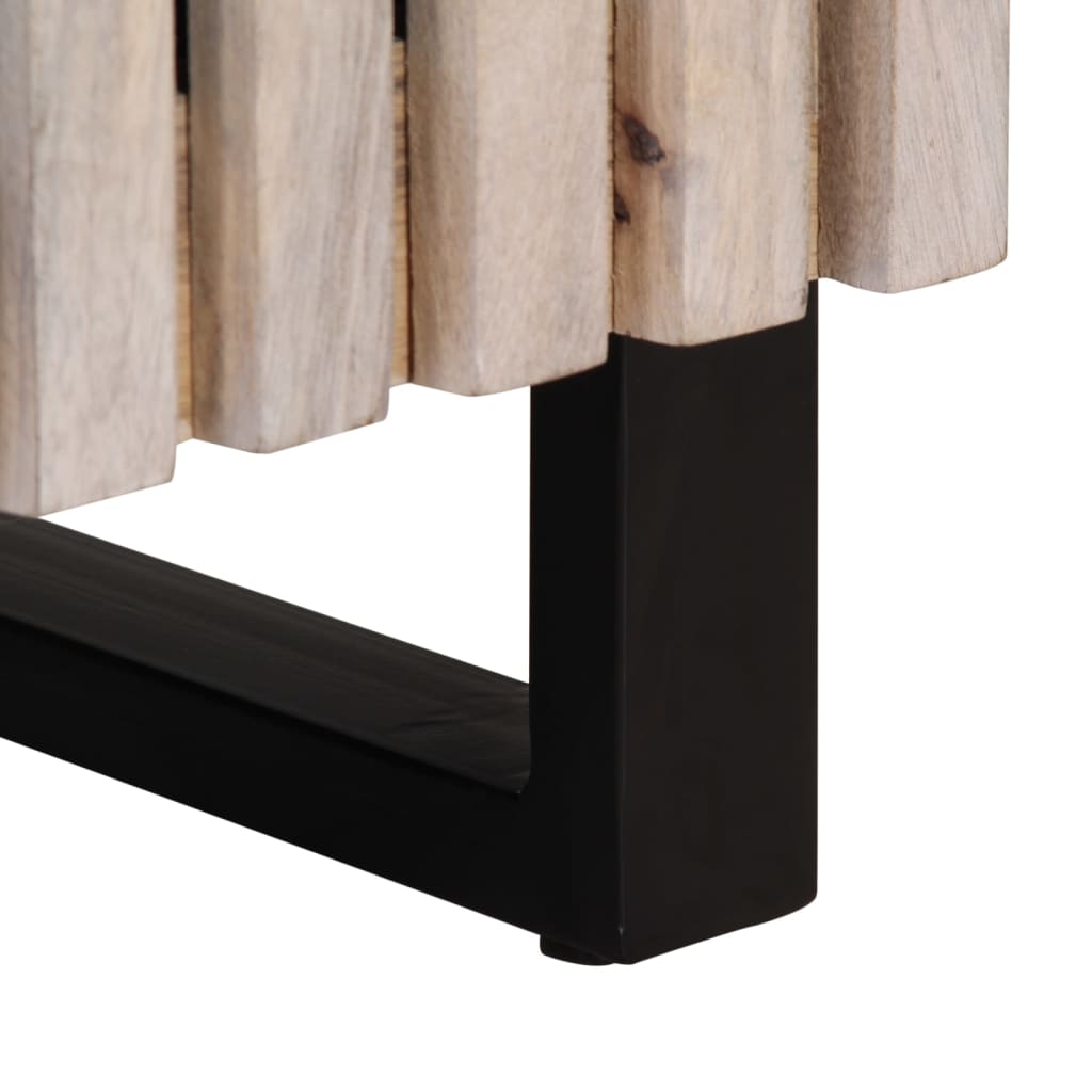 Ντουλάπι Μπάνιου 38x34x58 εκ. από Μασίφ Ξύλο Μάνγκο