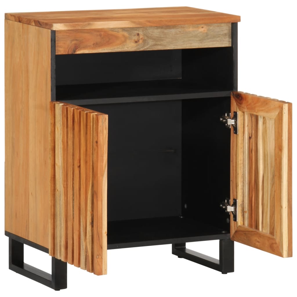 Ντουλάπι 60 x 34 x 75 εκ. από Μασίφ Ξύλο Ακακίας