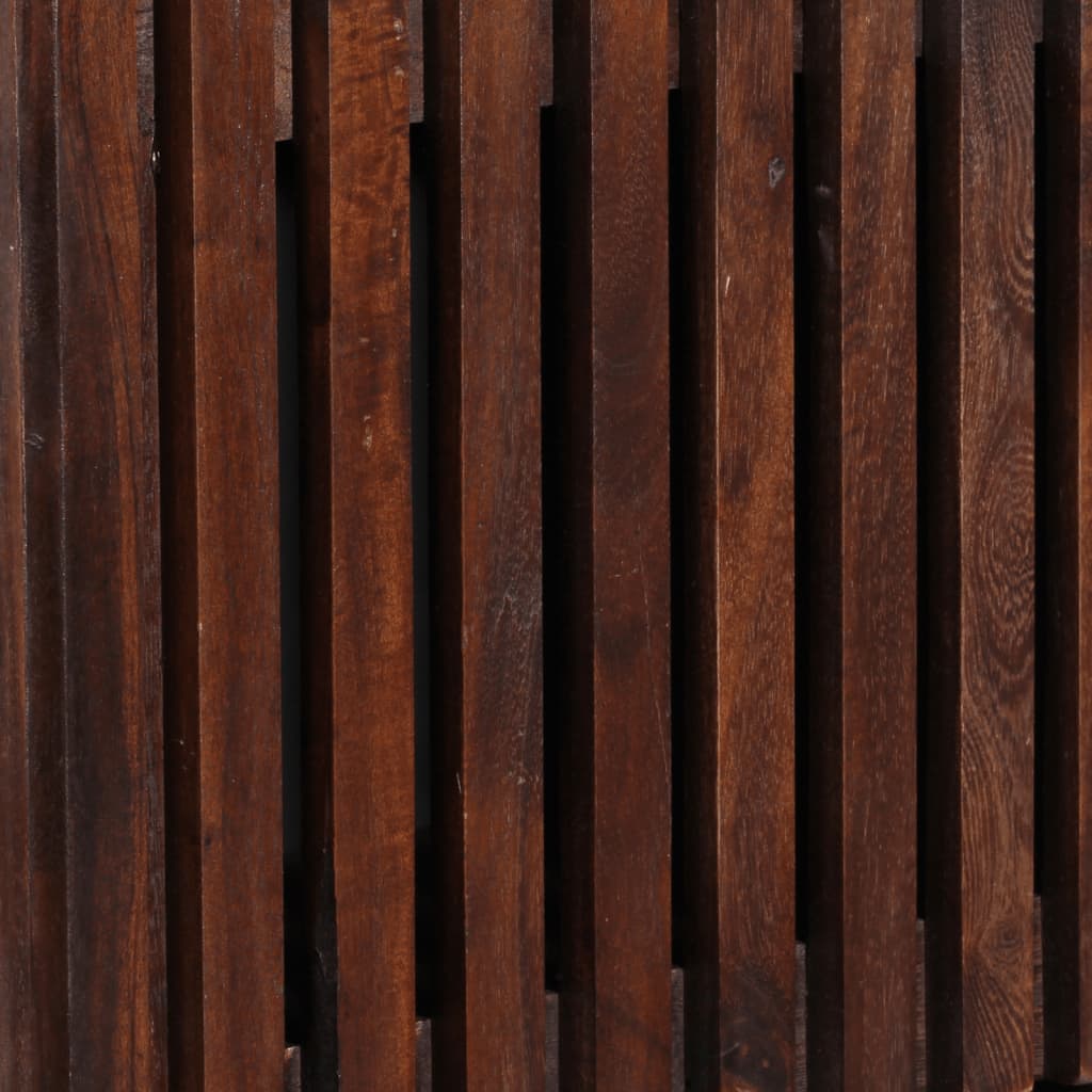 Ντουλάπι Καφέ 40x34x110 εκ. από Μασίφ Ξύλο Μάνγκο