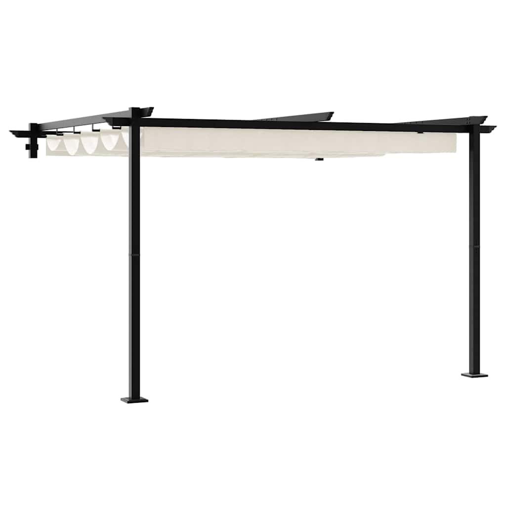Κιόσκι 300 x 300 x 200 cm Κρεμ Πολυεστέρας