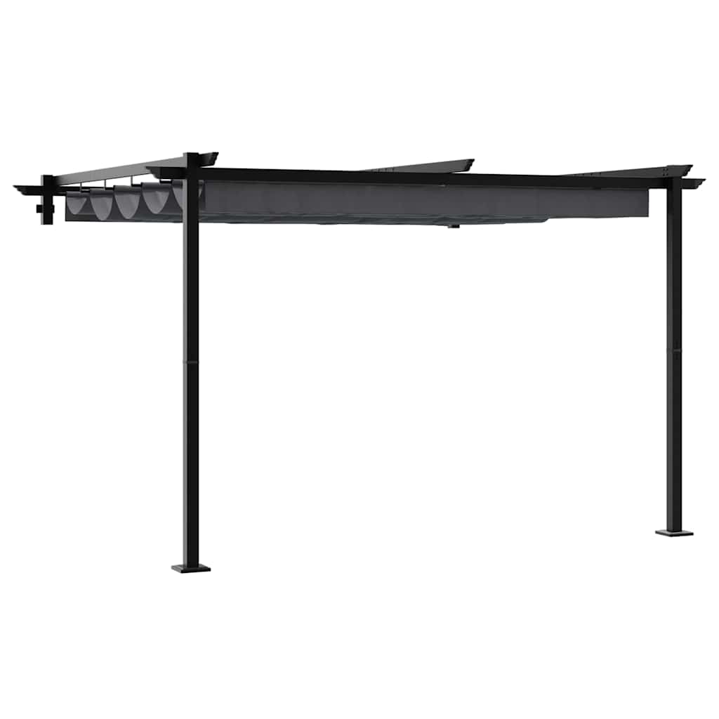 Κιόσκι 300 x 300 x 200 cm Ανθρακί Πολυεστέρας