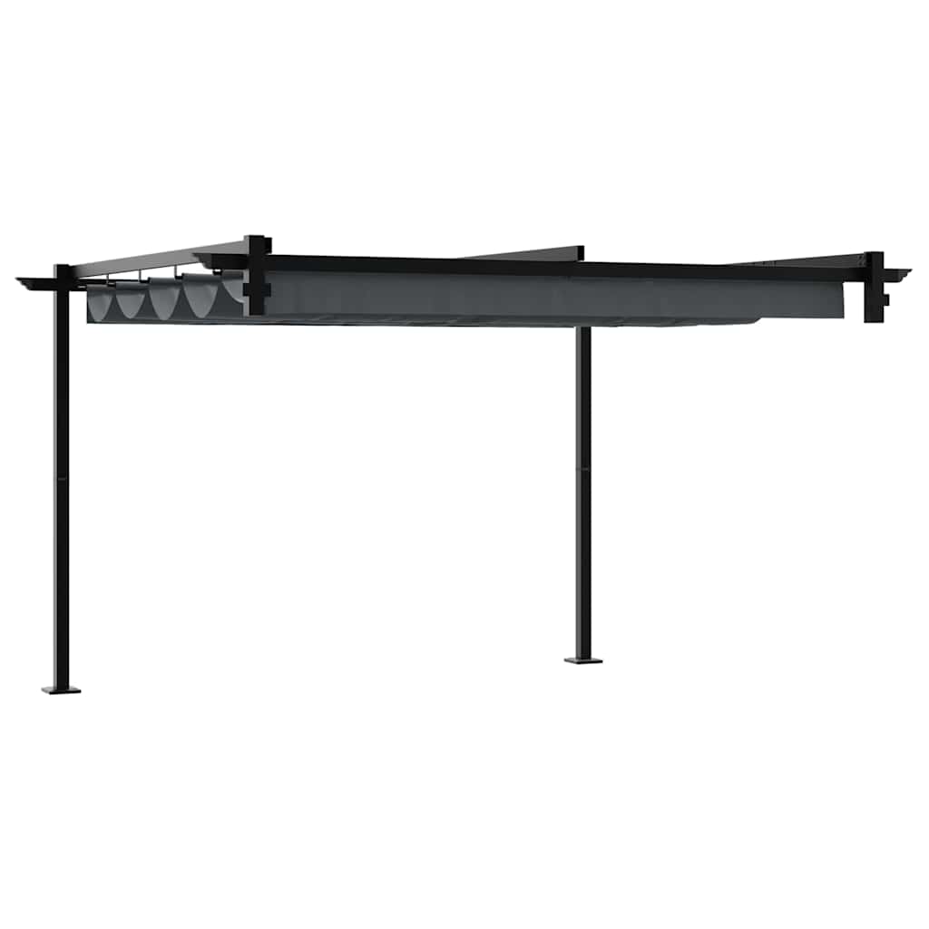 Κιόσκι 300 x 300 x 200 cm Ανθρακί Πολυεστέρας