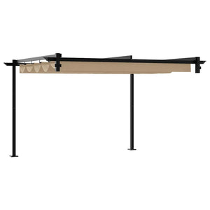 Κιόσκι 300 x 300 x 200 cm Taupe Πολυεστέρας