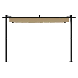 Κιόσκι 300 x 300 x 200 cm Taupe Πολυεστέρας