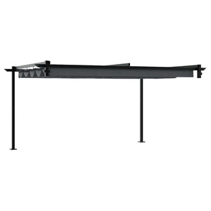 Κιόσκι 400 x 300 x 200 εκ Ανθρακί Πολυεστέρας - Pakobazaar
