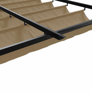 Κιόσκι 400 x 300 x 200 εκ Taupe Πολυεστέρας