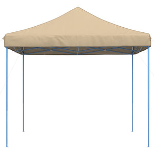 Τέντα Εκδηλώσεων Πτυσσόμενη Pop-Up Μπεζ 292 x 292 x 315 εκ.