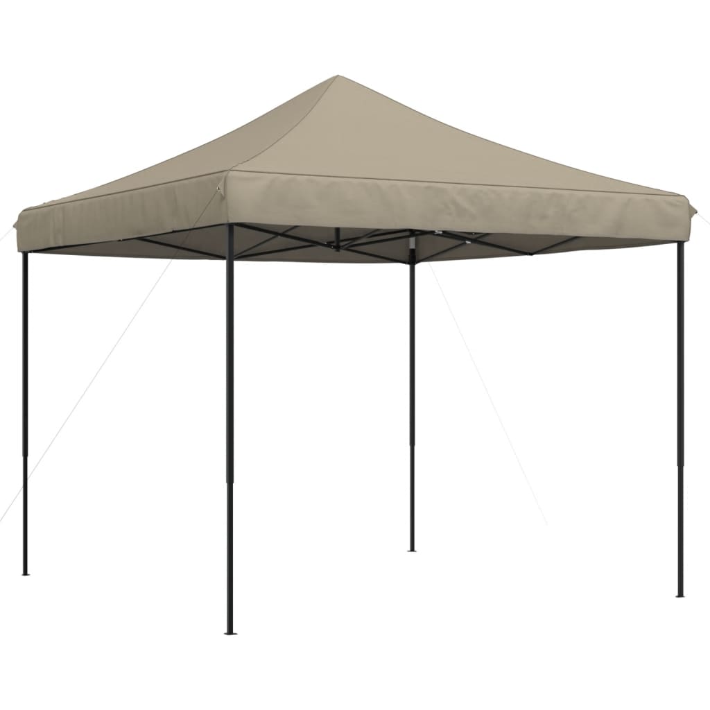 Τέντα Εκδηλώσεων Πτυσσόμενη Pop-Up Taupe 292 x 292 x 315 εκ.