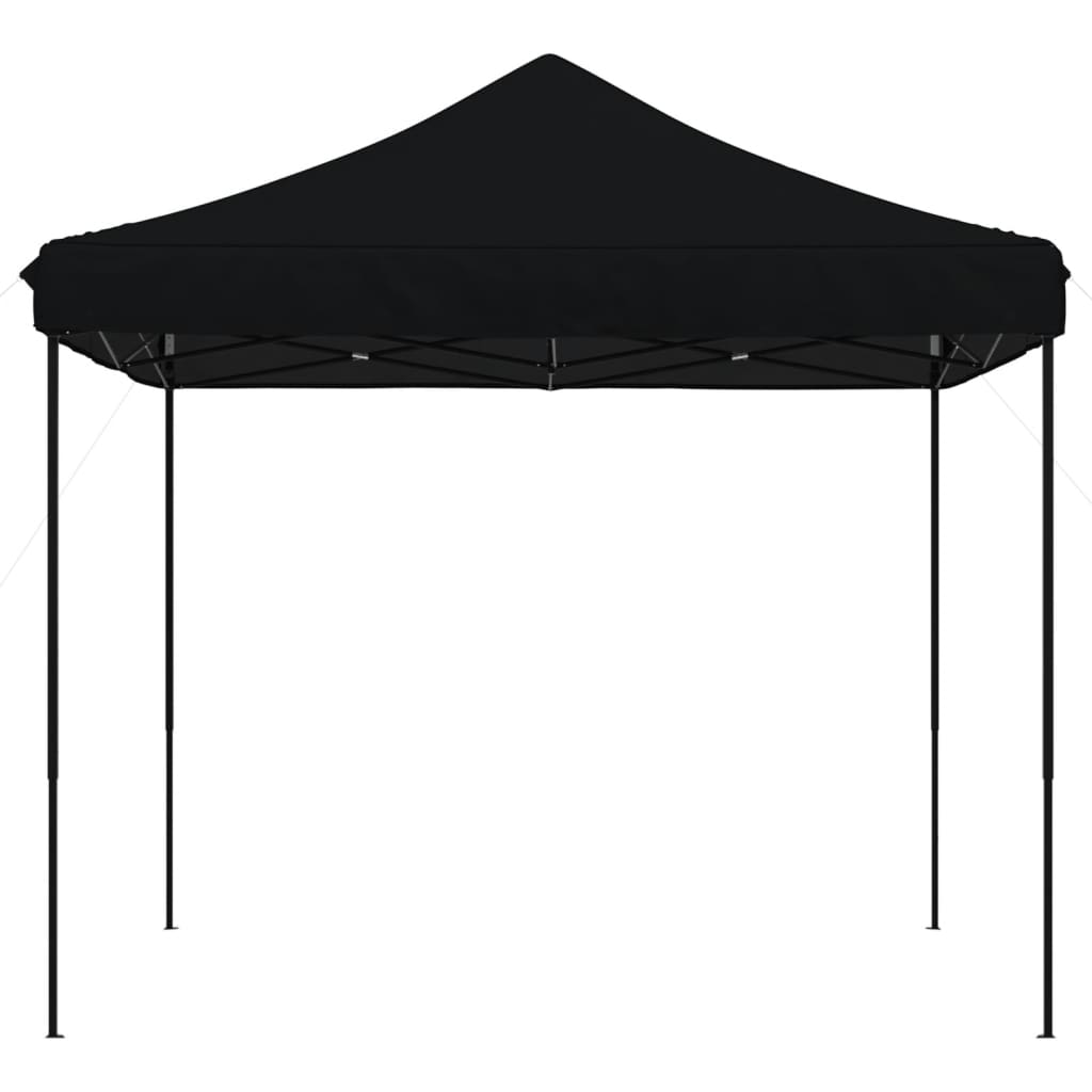 Τέντα Εκδηλώσεων Πτυσσόμενη Pop-Up Μαύρο 292x292x315 εκ.
