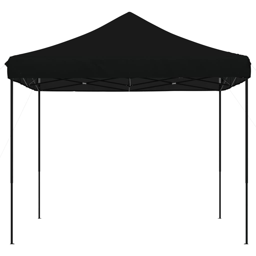 Τέντα Εκδηλώσεων Πτυσσόμενη Pop-Up Μαύρο 292x292x315 εκ.