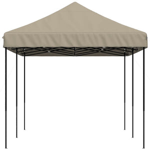 Τέντα Εκδηλώσεων Πτυσσόμενη Pop-Up Taupe 580x292x315 εκ. - Pakobazaar