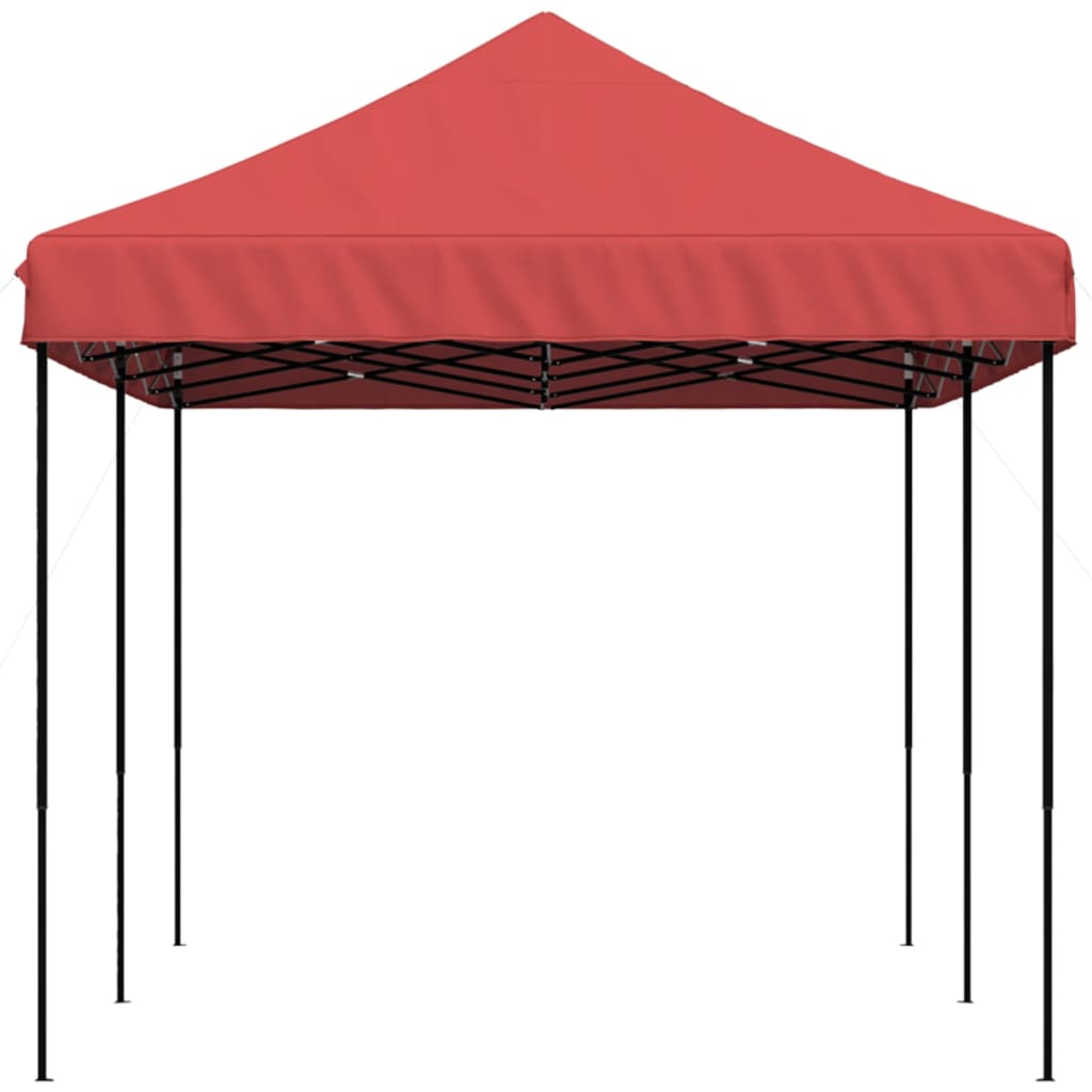 Τέντα Εκδηλώσεων Πτυσσόμενη Pop-Up Μπορντό 580x292x315 εκ. - Pakobazaar