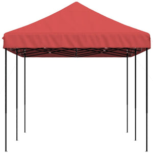 Τέντα Εκδηλώσεων Πτυσσόμενη Pop-Up Μπορντό 580x292x315 εκ. - Pakobazaar