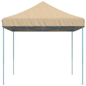 Τέντα Εκδηλώσεων Πτυσσόμενη Pop-Up Μπεζ 440x292x315 εκ.