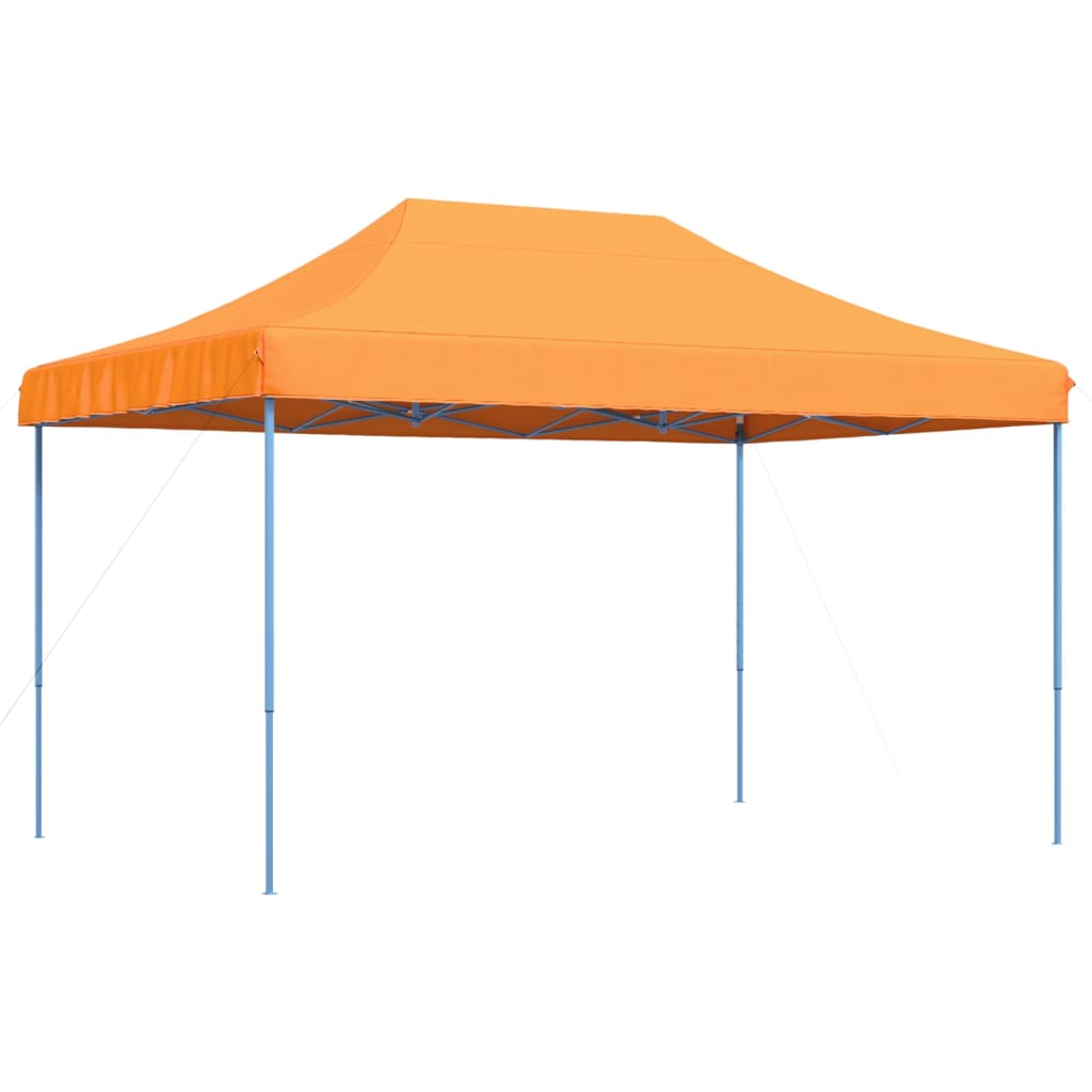 Τέντα Εκδηλώσεων Πτυσσόμενη Pop-Up Πορτοκαλί 440x292x315 εκ. - Pakobazaar