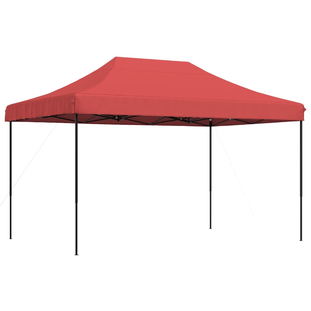 Τέντα Εκδηλώσεων Πτυσσόμενη Pop-Up Μπορντό 440x292x315 εκ.