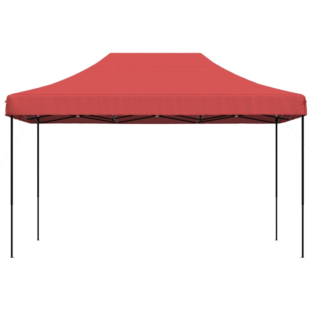 Τέντα Εκδηλώσεων Πτυσσόμενη Pop-Up Μπορντό 440x292x315 εκ.