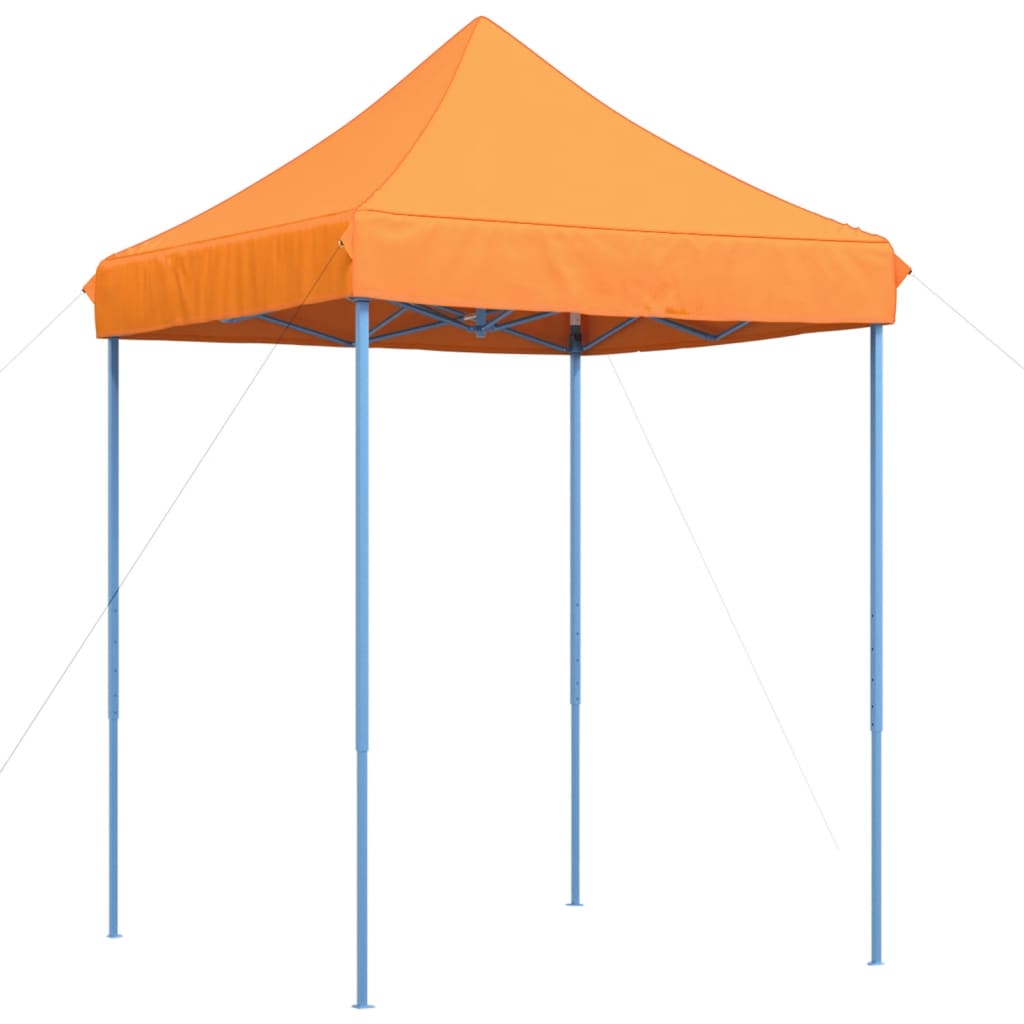 Τέντα Εκδηλώσεων Πτυσσόμενη Pop-Up Πορτοκαλί 200x200x306 εκ. - Pakobazaar
