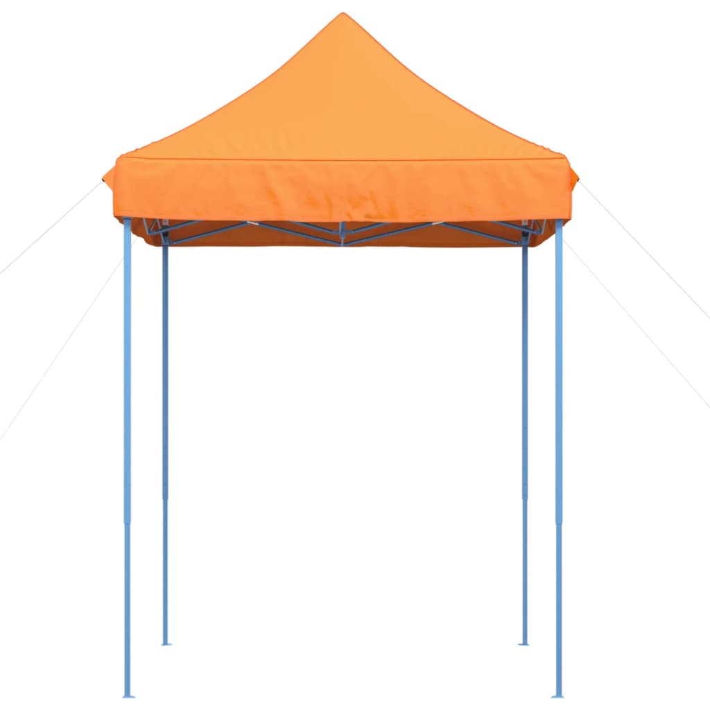Τέντα Εκδηλώσεων Πτυσσόμενη Pop-Up Πορτοκαλί 200x200x306 εκ. - Pakobazaar