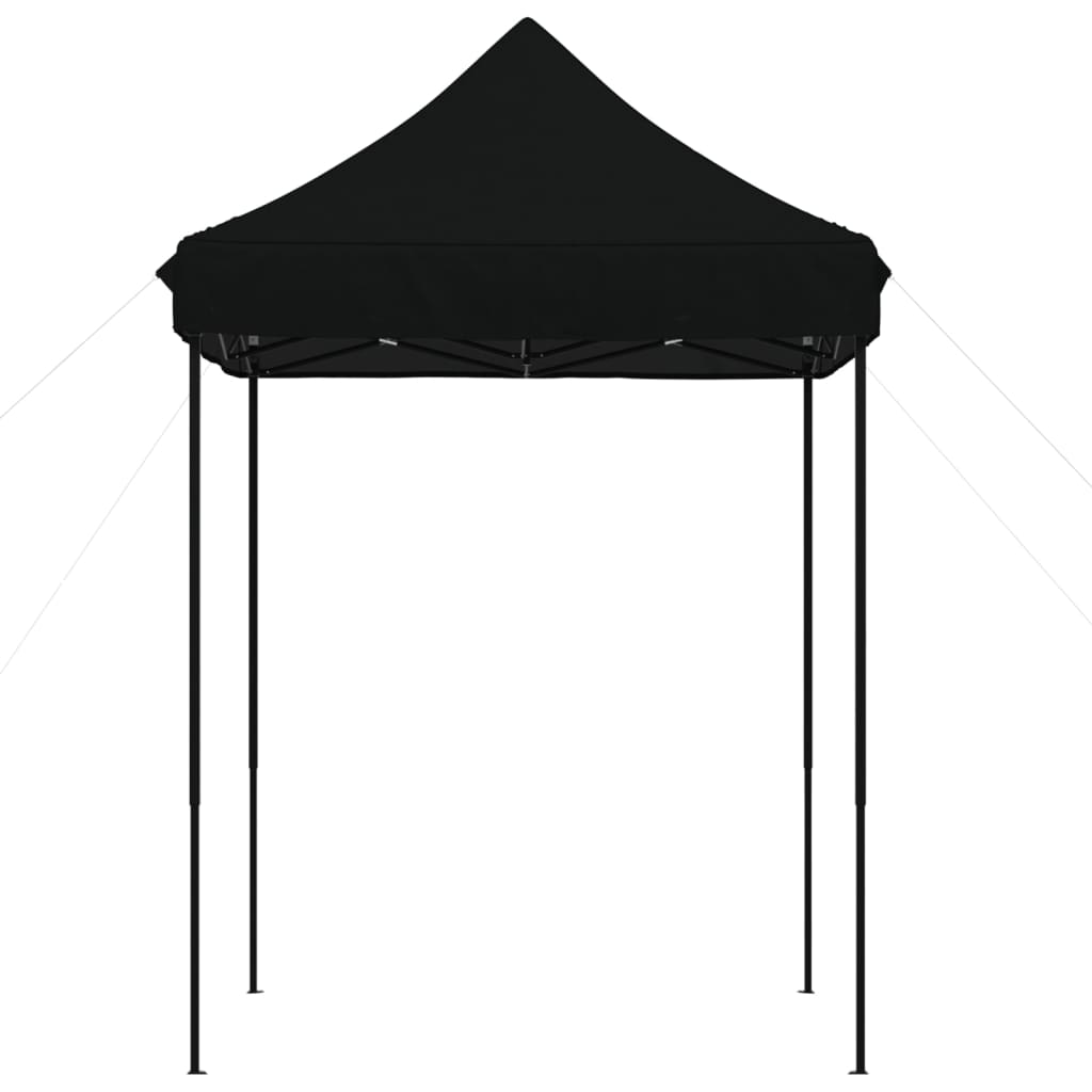 Τέντα Εκδηλώσεων Πτυσσόμενη Pop-Up Μαύρο 200x200x306 εκ.