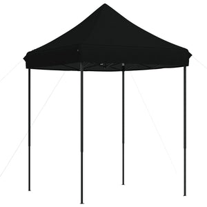 Τέντα Εκδηλώσεων Πτυσσόμενη Pop-Up Μαύρο 200x200x306 εκ.