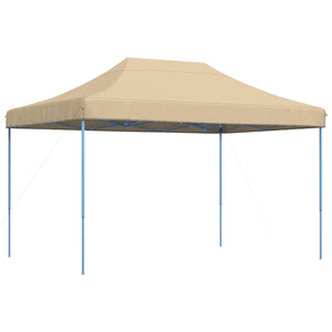 Τέντα Εκδηλώσεων Πτυσσόμενη Pop-Up Μπεζ 410x279x315 εκ.