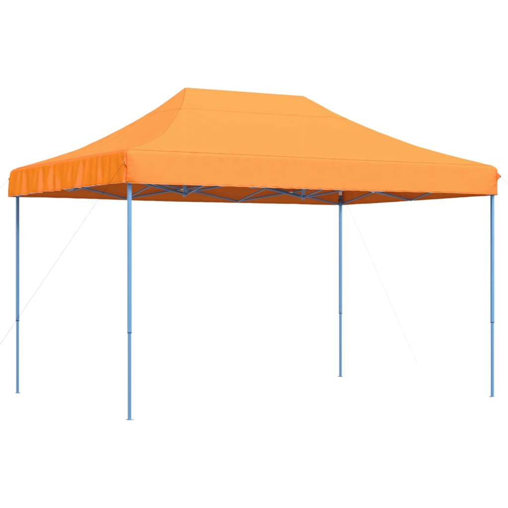 Τέντα Εκδηλώσεων Πτυσσόμενη Pop-Up Πορτοκαλί 410x279x315 εκ. - Pakobazaar
