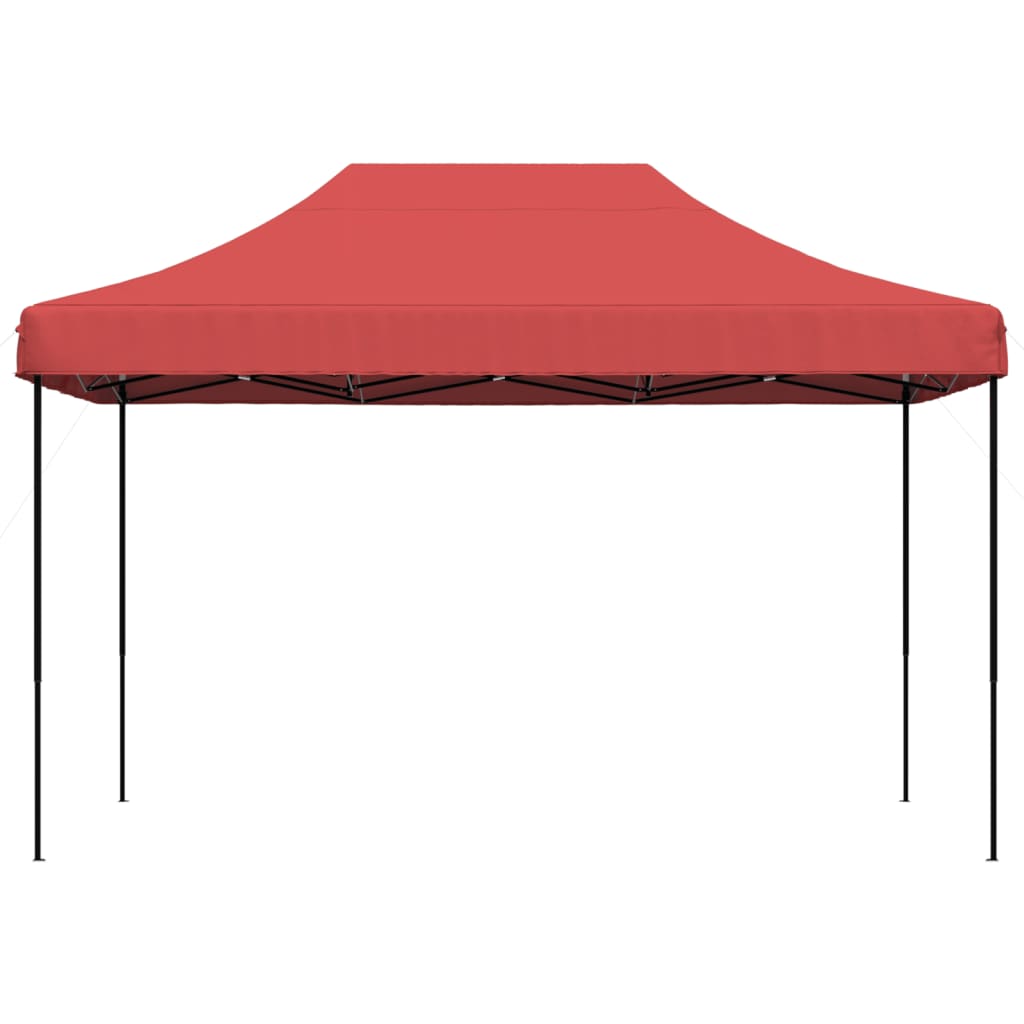 Τέντα Εκδηλώσεων Πτυσσόμενη Pop-Up Μπορντό 410x279x315 εκ.
