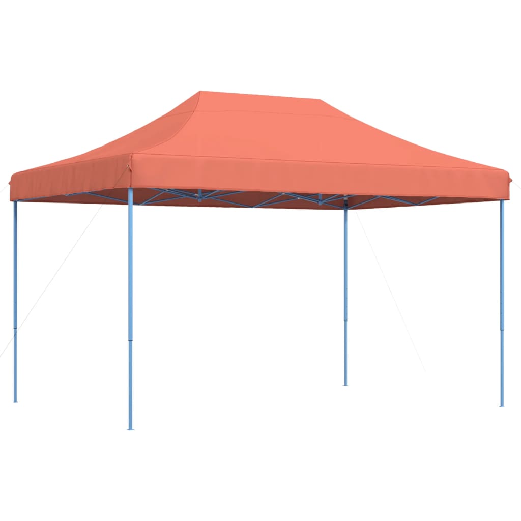Τέντα Εκδηλώσεων Πτυσσόμενη Pop-Up Τερακότα 410x279x315 εκ.