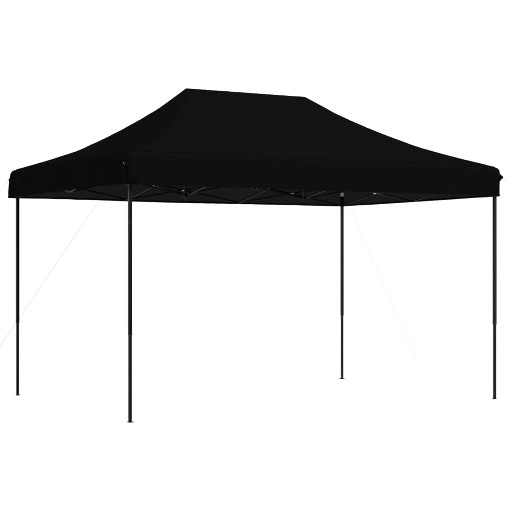 Τέντα Εκδηλώσεων Πτυσσόμενη Pop-Up Μαύρο 410x279x315 εκ.