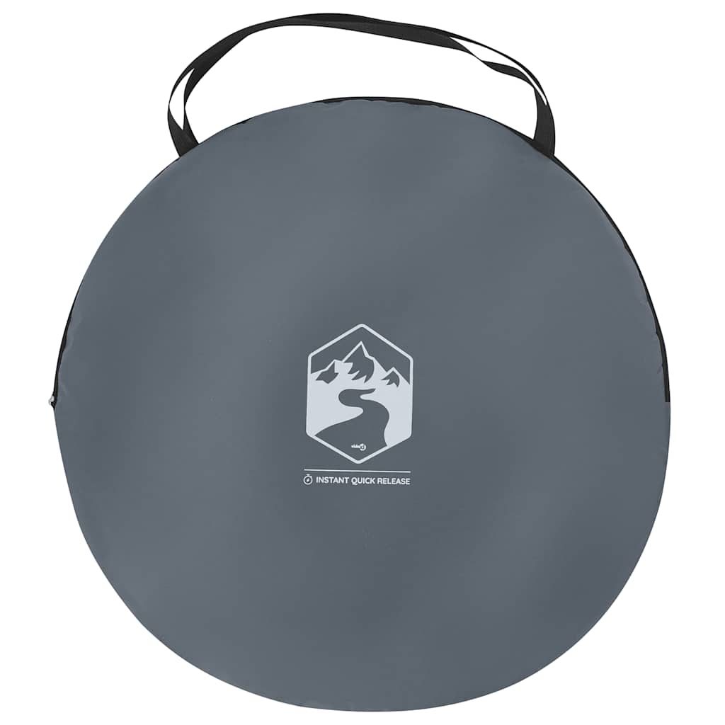 Σκηνή Τουαλέτας/Ντουζιέρας Pop Up Γκρι/Πορτοκαλί Αδιάβροχη