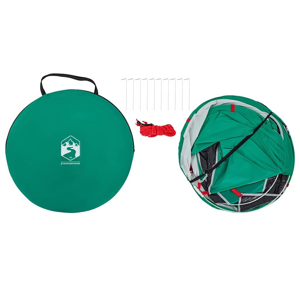 Σκηνή Παραλίας Pop Up Γαλαζοπράσινη Αδιάβροχη